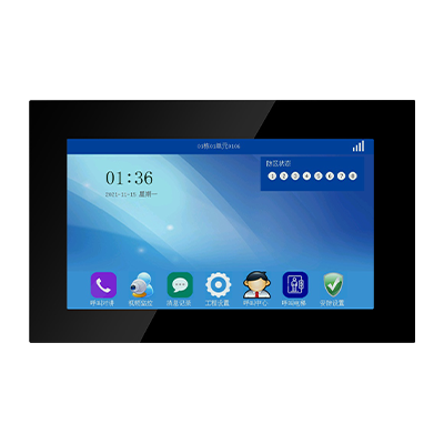 10寸触屏数字室内机