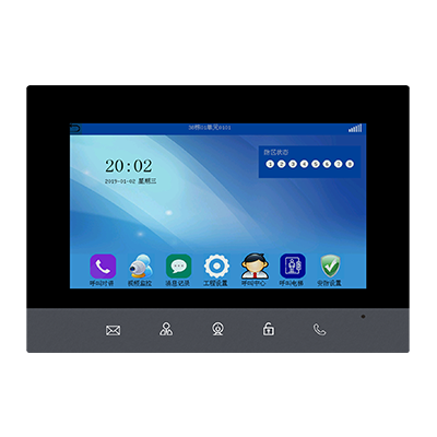 7寸触摸按键数字室内分机