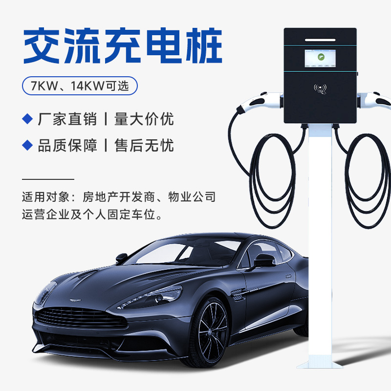 单相双枪交流充电桩